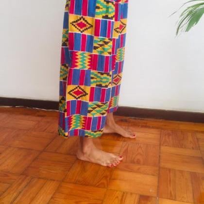 Size M/L Springs African Multicolor..