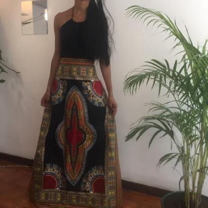 Benin Size M Skirt Full lenght Cott..