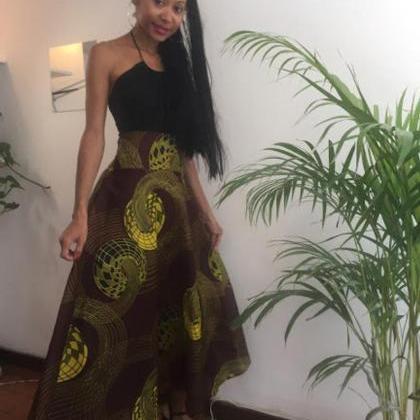 Nigeria - Skirt Ankle Lenght Pollyblends Summer..