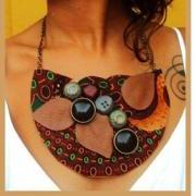 South Africa1 - Gorgeous costumisable dashiki african necklace