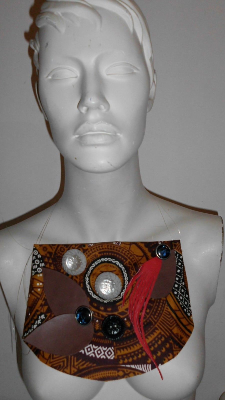 South Africa1 - Gorgeous Costumisable Dashiki African Necklace