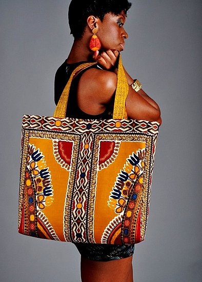 Togo - Gorgeous Costumisable Dashiki African Bag