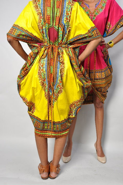 Worldwide -mauritania - Gorgeous Costumisable Dashiki African Dress