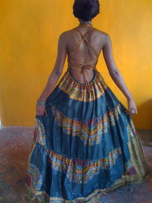 Burkina Faso - Gorgeous costumisable dashiki african dress