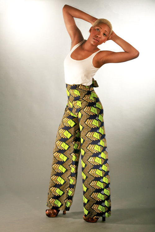 Kenya - Gorgeous costumisable dashiki african trousers