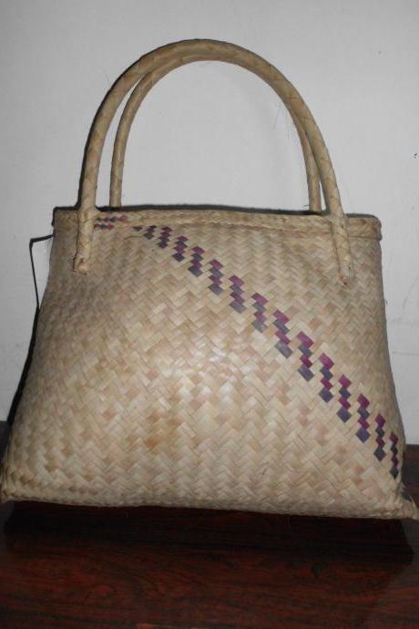 10 Worldwide Free Shipping handmade straw bag