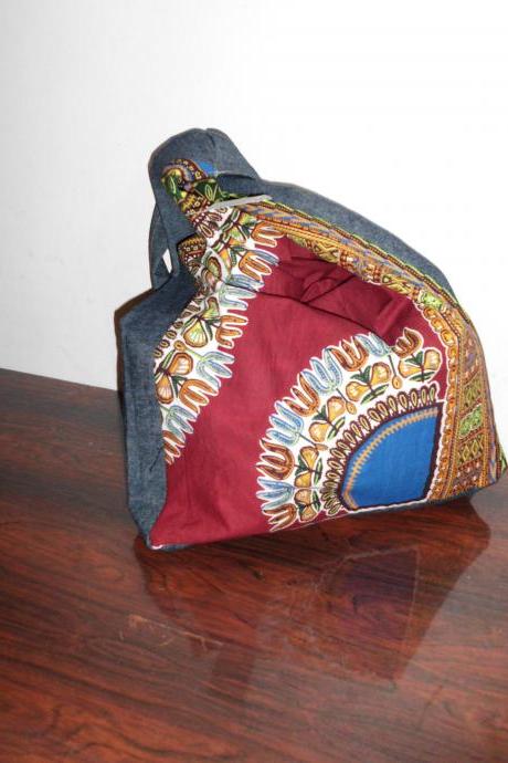 5 Worldwide Shipping Handmade Dashiki Bag