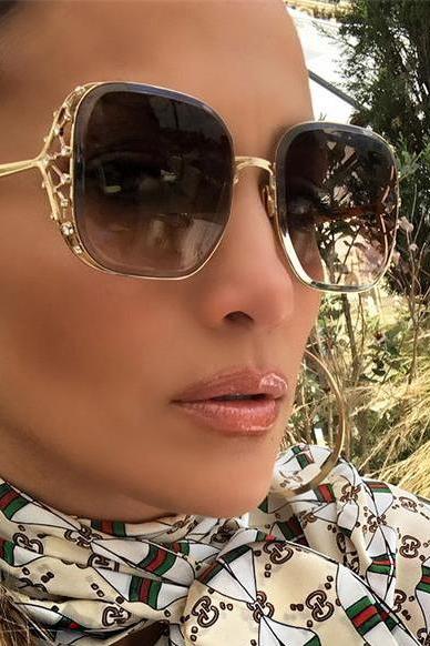 Sunglasses Woman T Brand Retro Shades Points big cat eye Sun Glasses For men Ladies Female